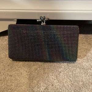 Nordstrom iridescent clutch. NWT.